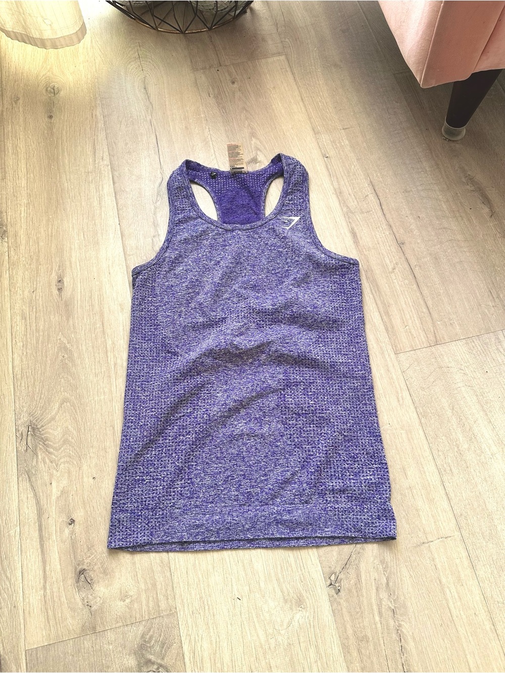 Gymshark Purple Seamless Racerback Training Tank